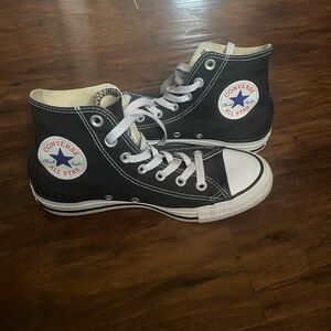 Converse Black and White All Star High-Tops